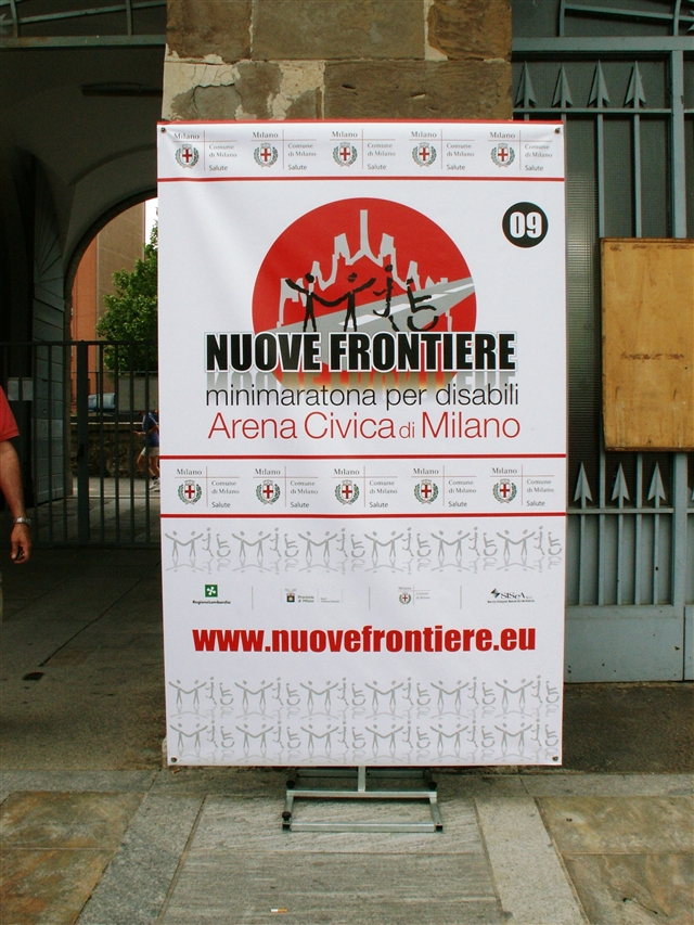 Locandina Dell'Iniziativa "Nuove Frontiere"